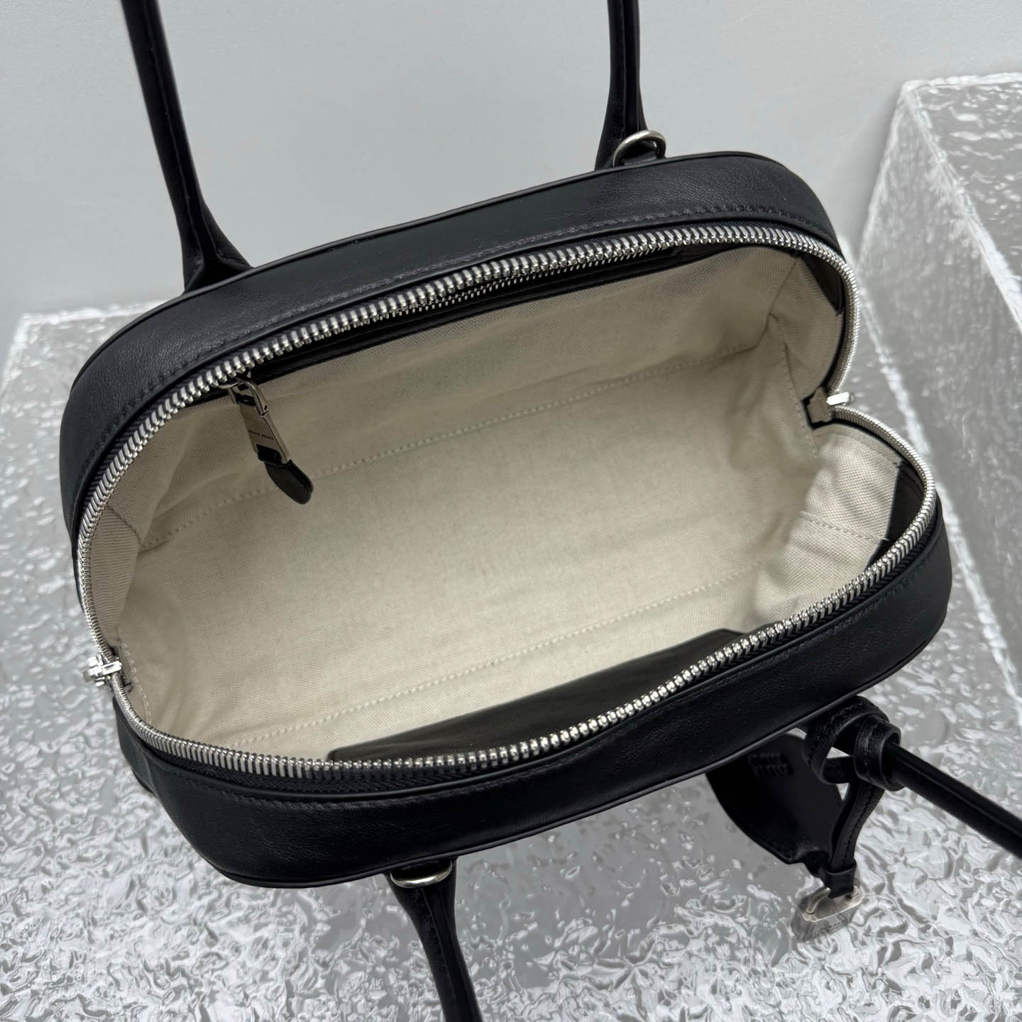 Miu Miu Vivant Nappa Leather Bag - DesignerGu