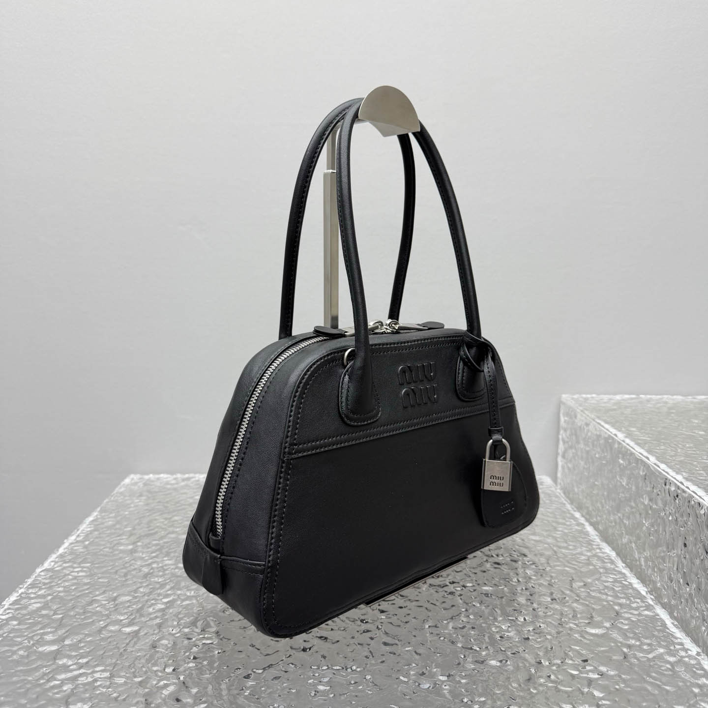 Miu Miu Vivant Nappa Leather Bag - DesignerGu
