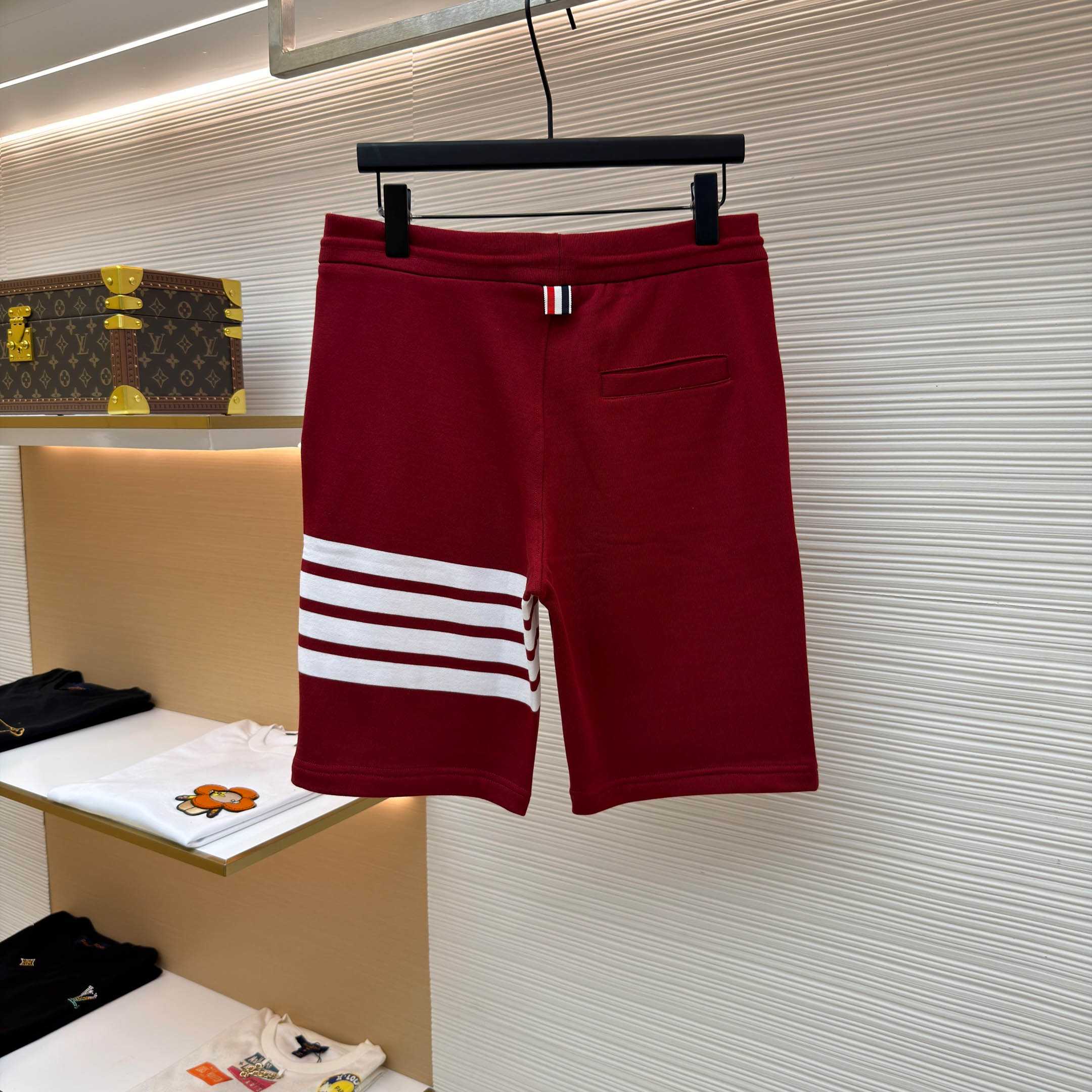 Thom Browne Classic Loopback 4-Bar Sweat Shorts - DesignerGu