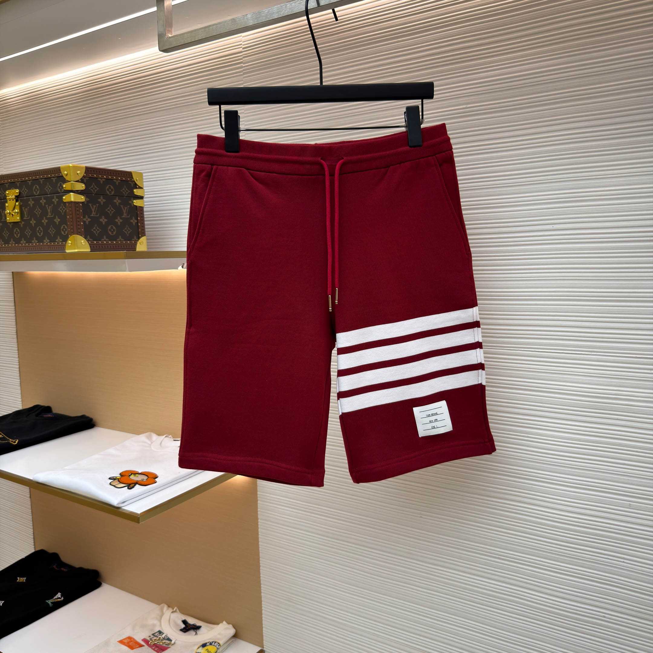 Thom Browne Classic Loopback 4-Bar Sweat Shorts - DesignerGu
