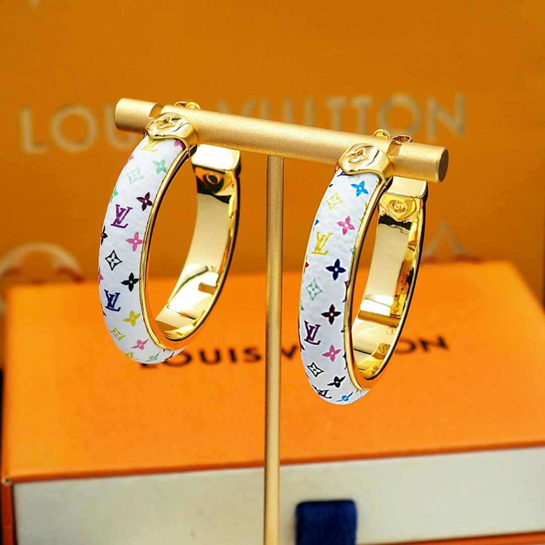 Louis Vuitton LV x TM Monogram Multicolor Earrings M03735 - DesignerGu