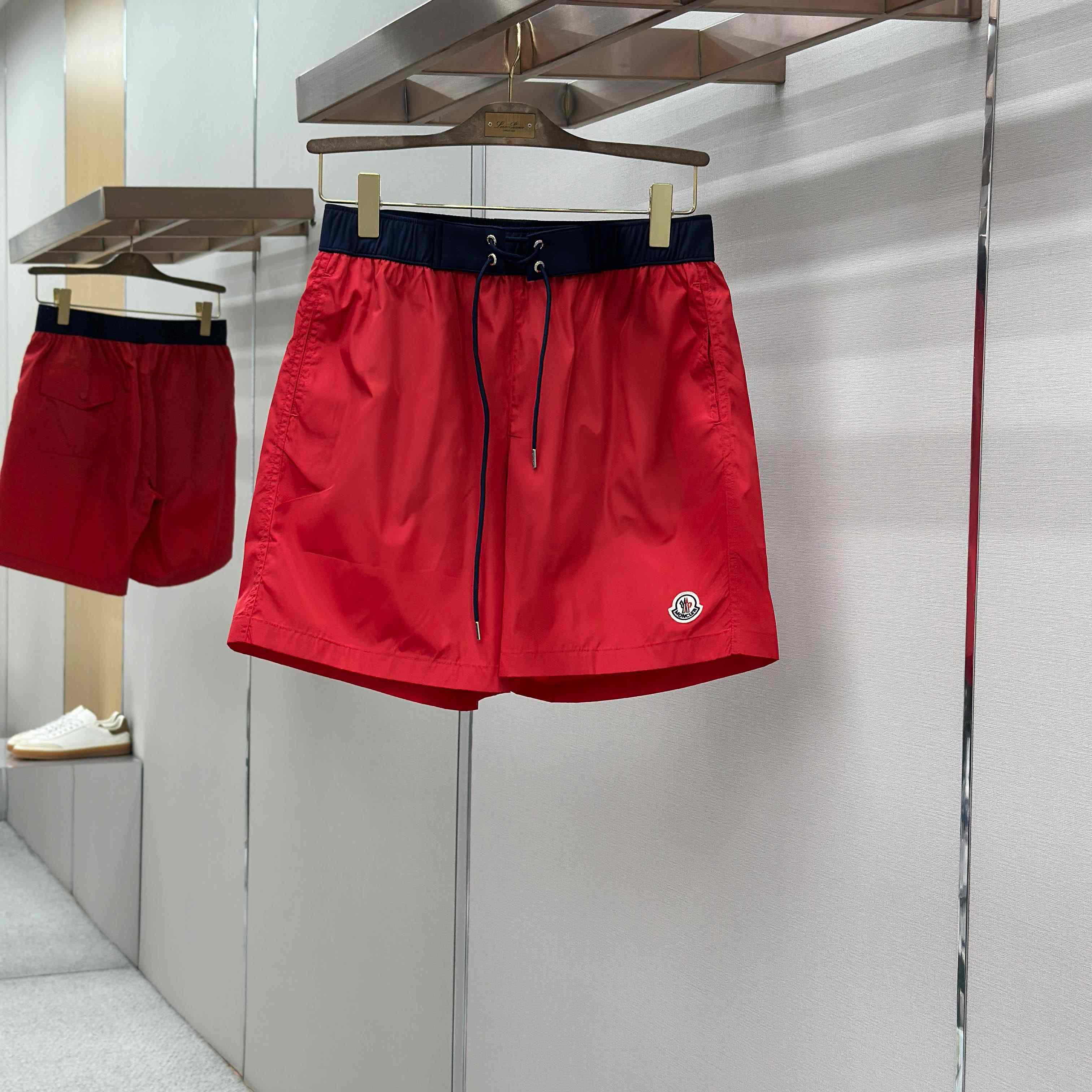 Moncler Logo-Patch Swim Shorts - DesignerGu