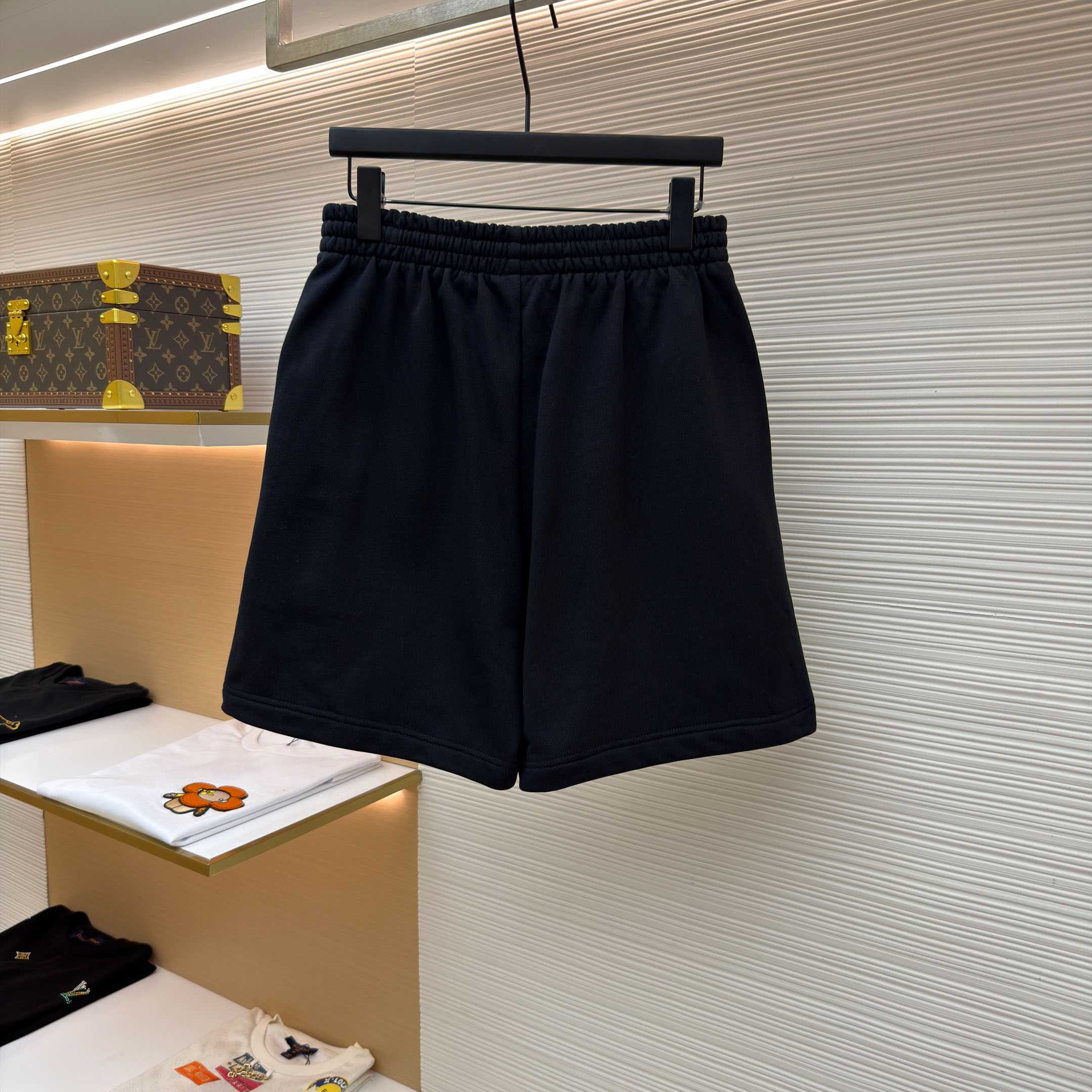 Balenciaga Political Campaign Shorts 'Black/White' - DesignerGu