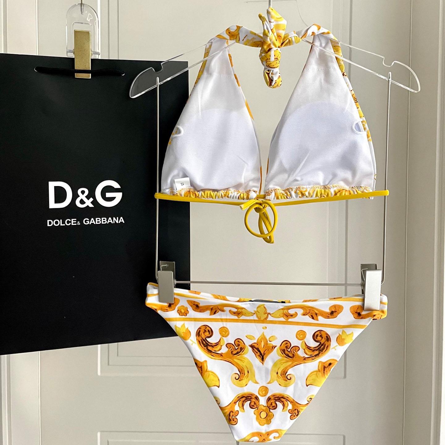 Dolce & Gabbana Two-piece Swimsuit - DesignerGu
