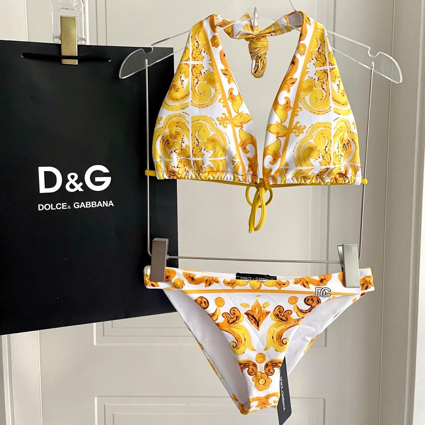 Dolce & Gabbana Two-piece Swimsuit - DesignerGu