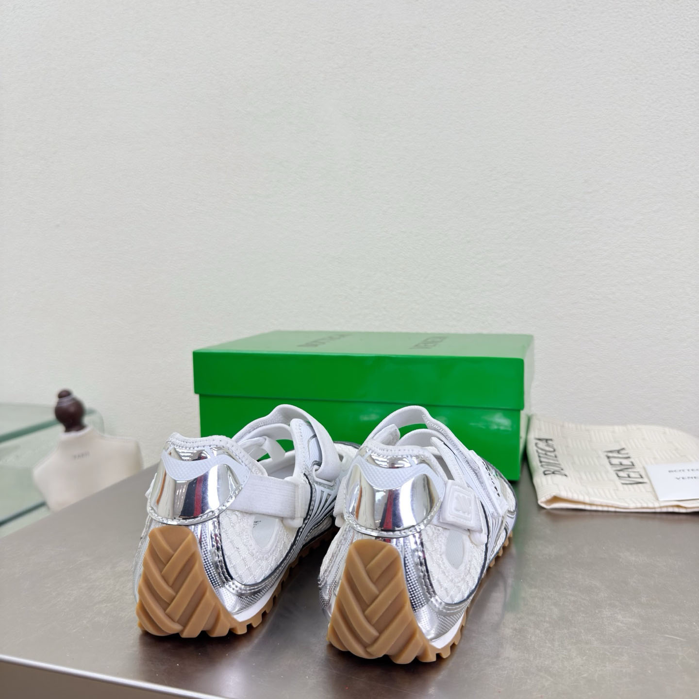 Bottega Veneta Orbit Flash Mary-Jane Sneaker - DesignerGu