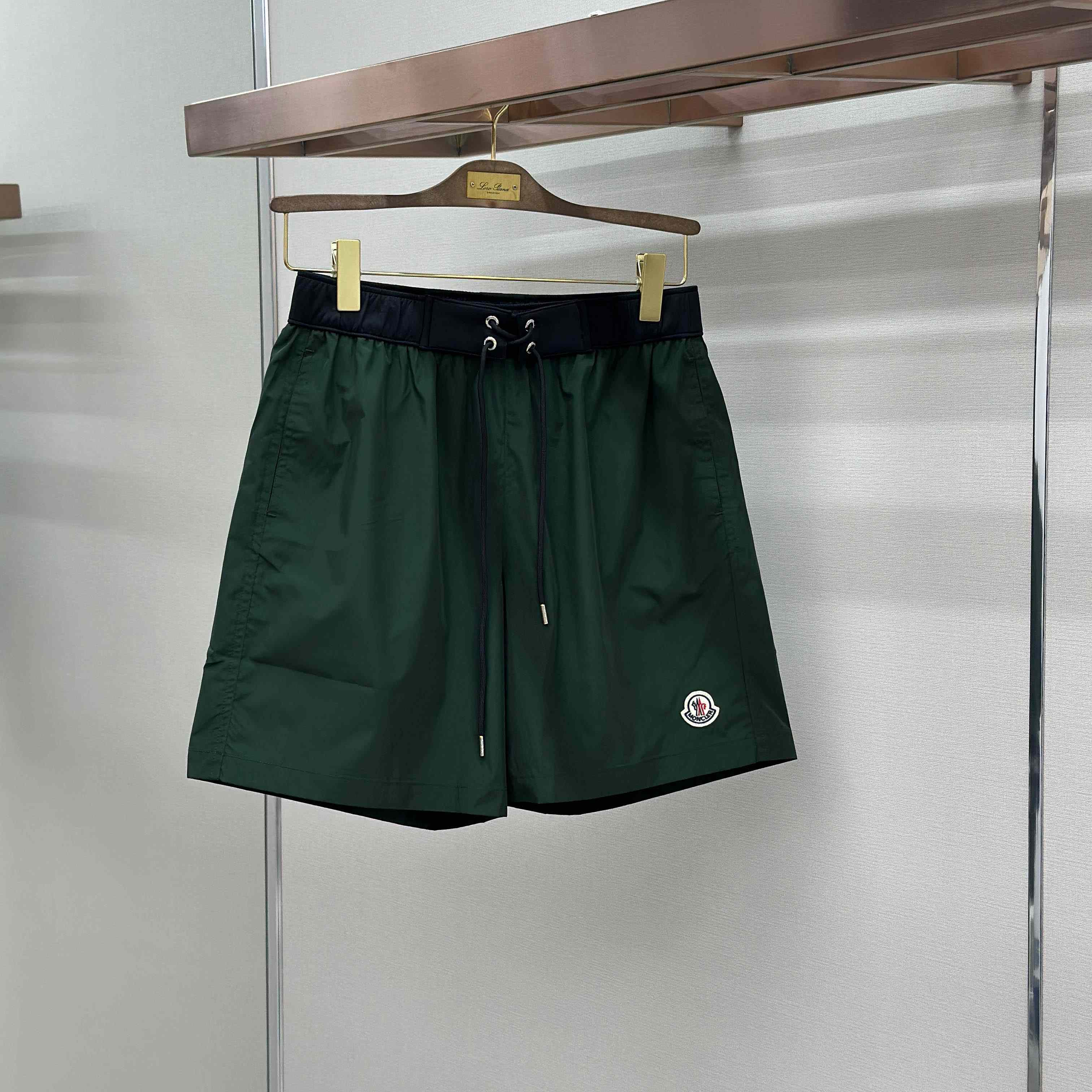 Moncler Logo-Patch Swim Shorts - DesignerGu