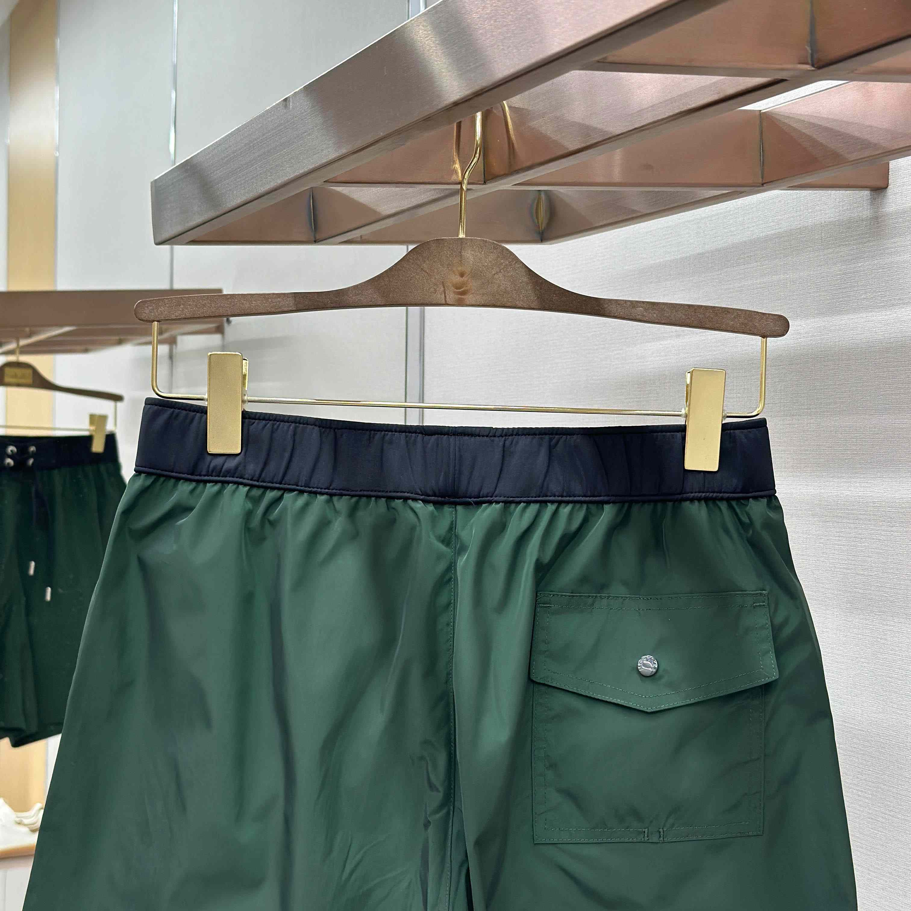 Moncler Logo-Patch Swim Shorts - DesignerGu