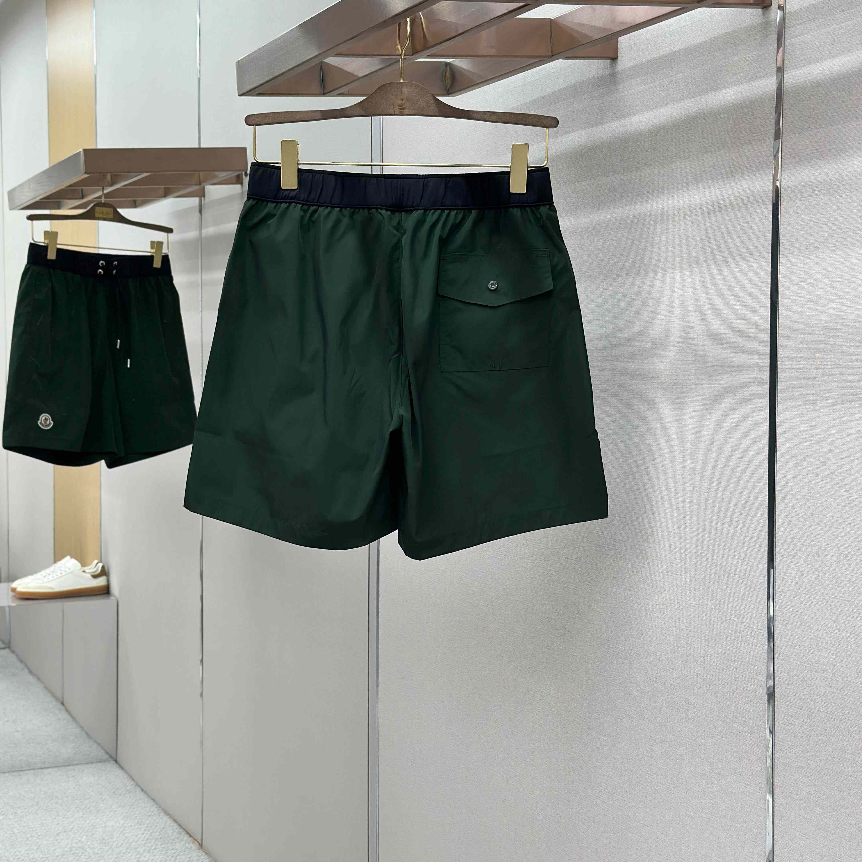 Moncler Logo-Patch Swim Shorts - DesignerGu