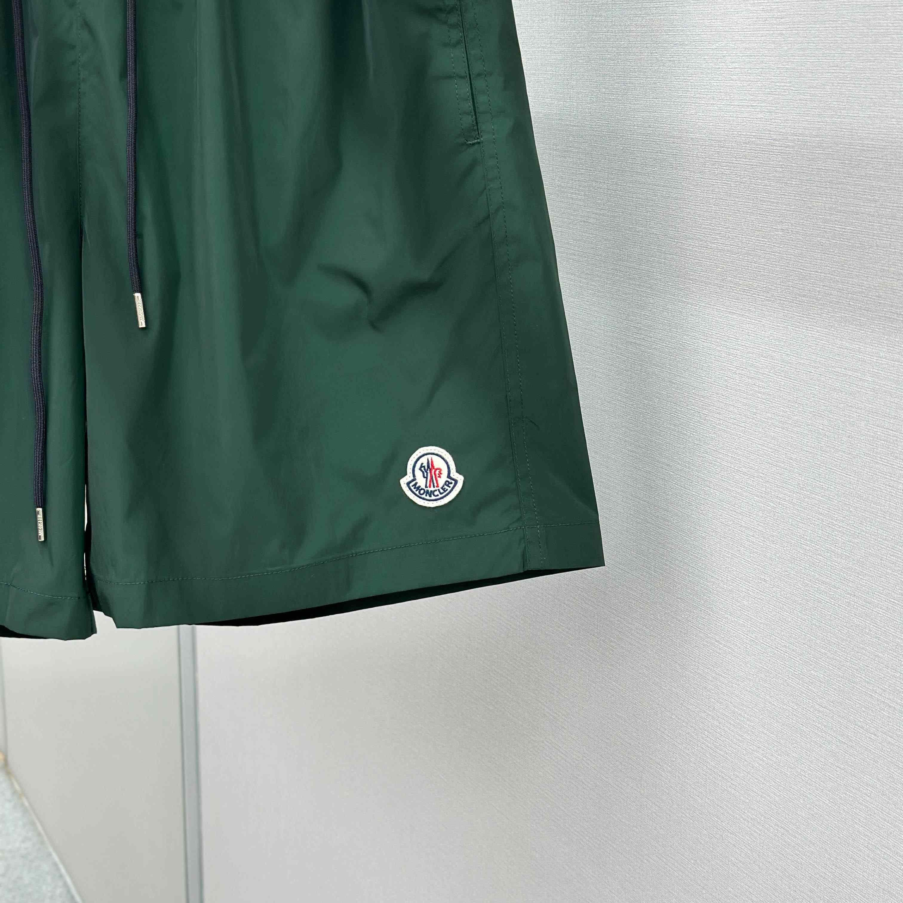 Moncler Logo-Patch Swim Shorts - DesignerGu