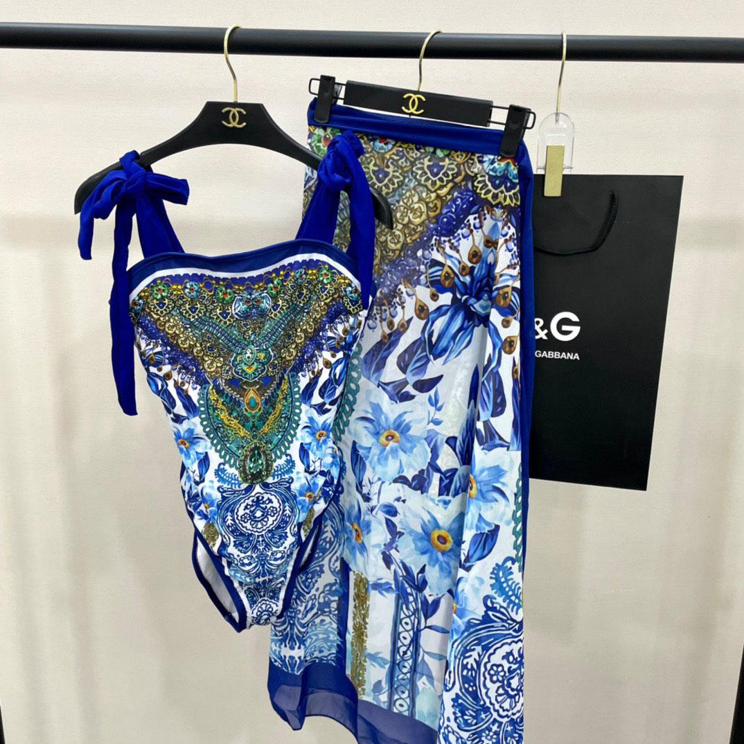 Dolce & Gabbana Two-piece Swimsuit - DesignerGu