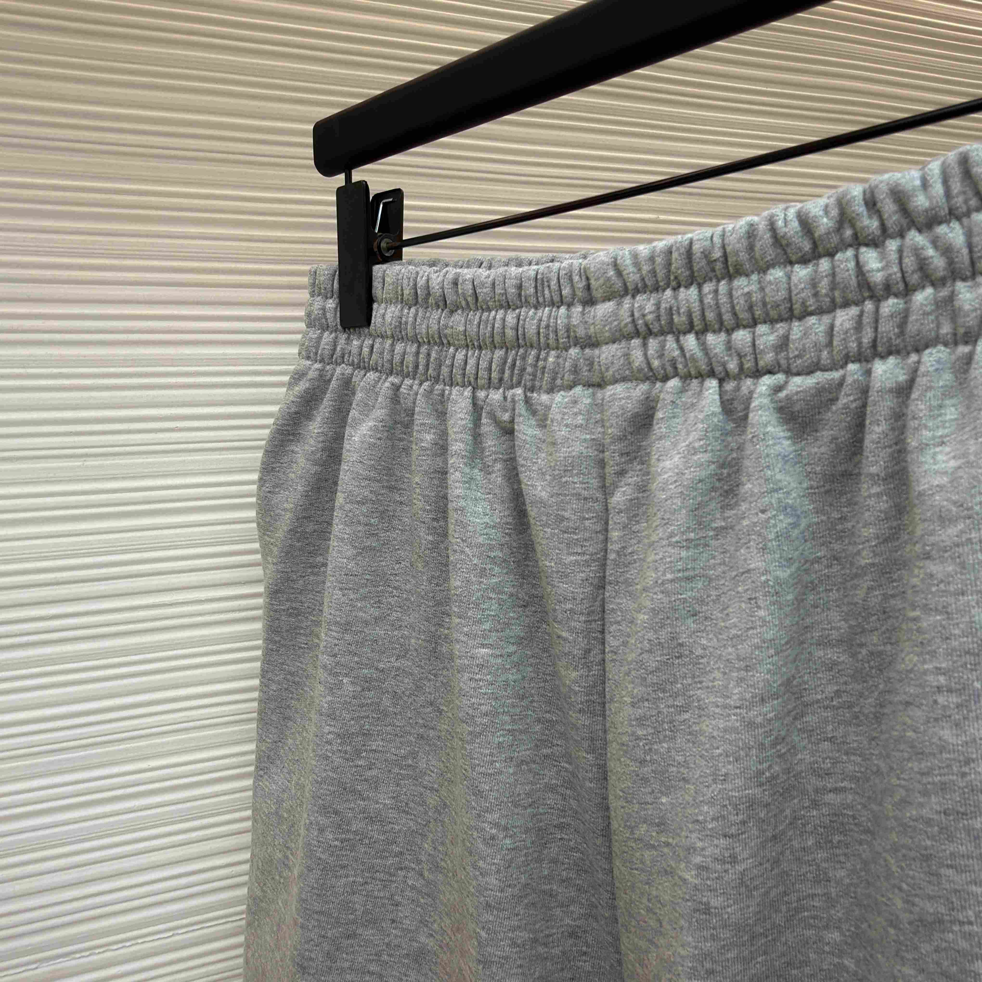 Balenciaga Embroidered Political Campaign Logo Shorts - DesignerGu