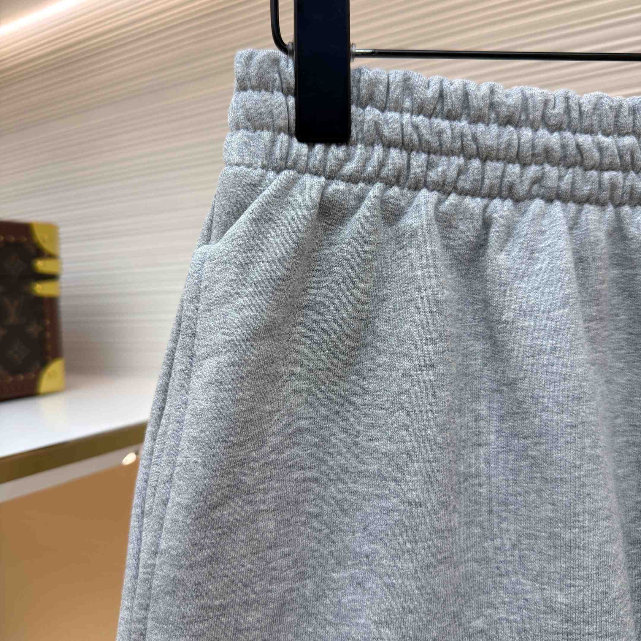 Balenciaga Embroidered Political Campaign Logo Shorts - DesignerGu