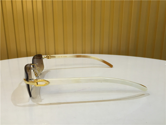 Cartier 3524012 White Buffalo Eyeglasses In Gold - 