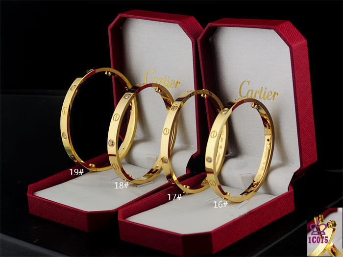 Cartier Classic Love Gold Bracelet With Diamonds - 