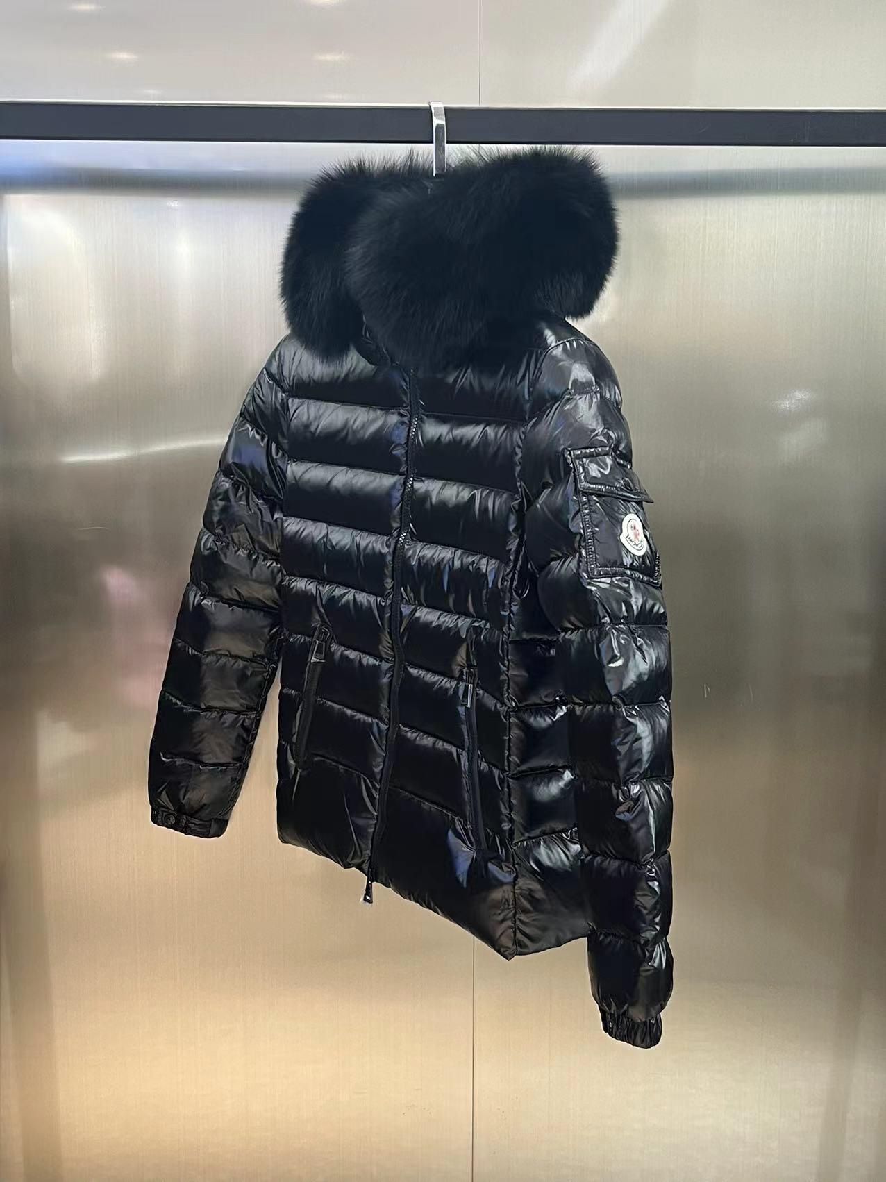Moncler Black Down Jacket - 