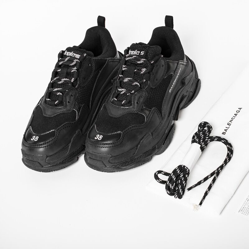 Balenciaga Triple S Trainers Black - 
