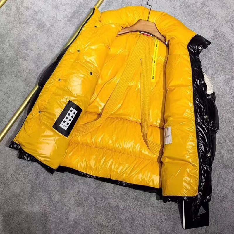 Moncler Down Jacket  Black/Yellow - DesignerGu