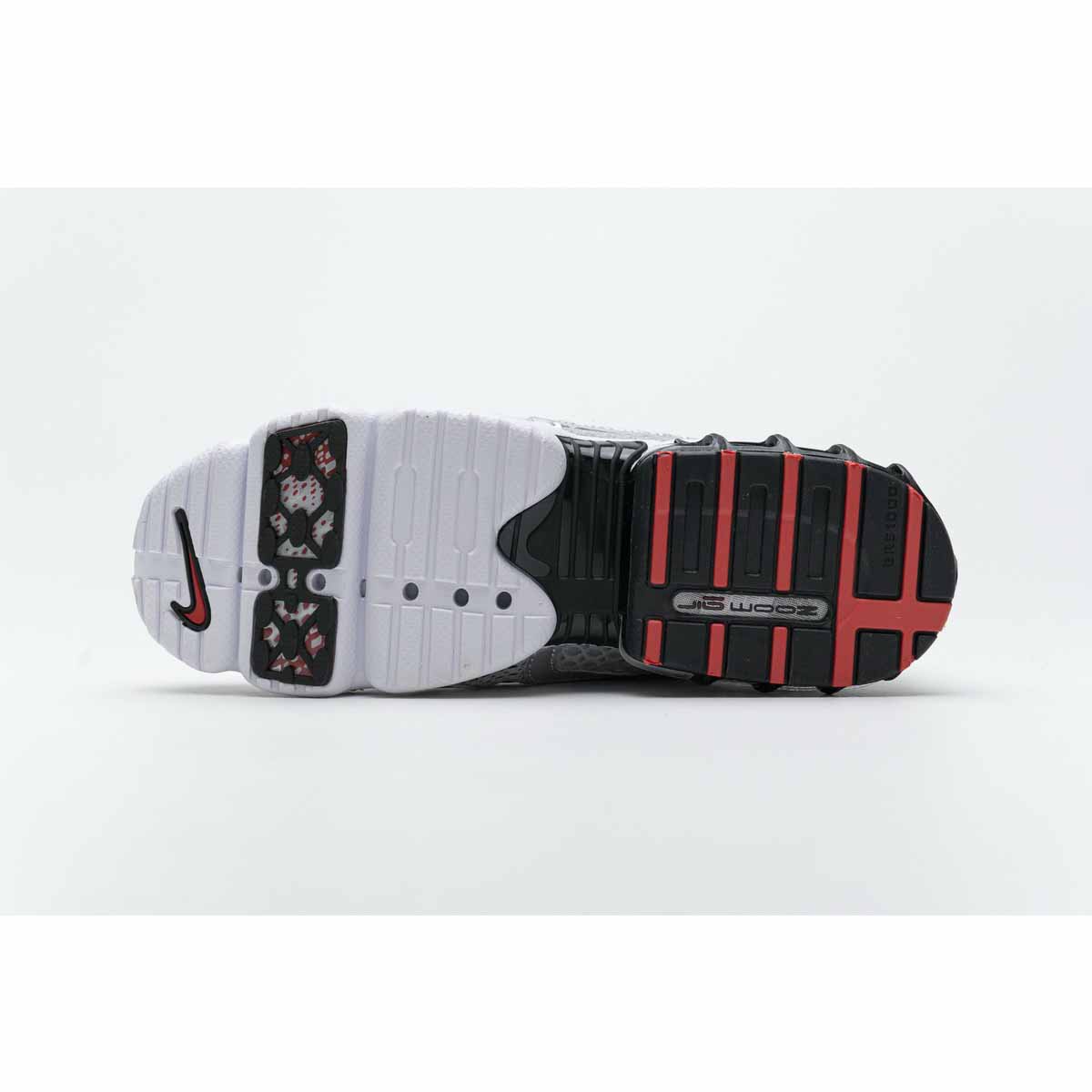 Stussy X Nike Air Zoom Spiridon Caged 2 Metallic Silver - 
