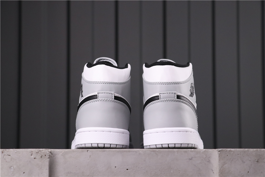 Jordan 1 Mid Light Smoke Grey - 