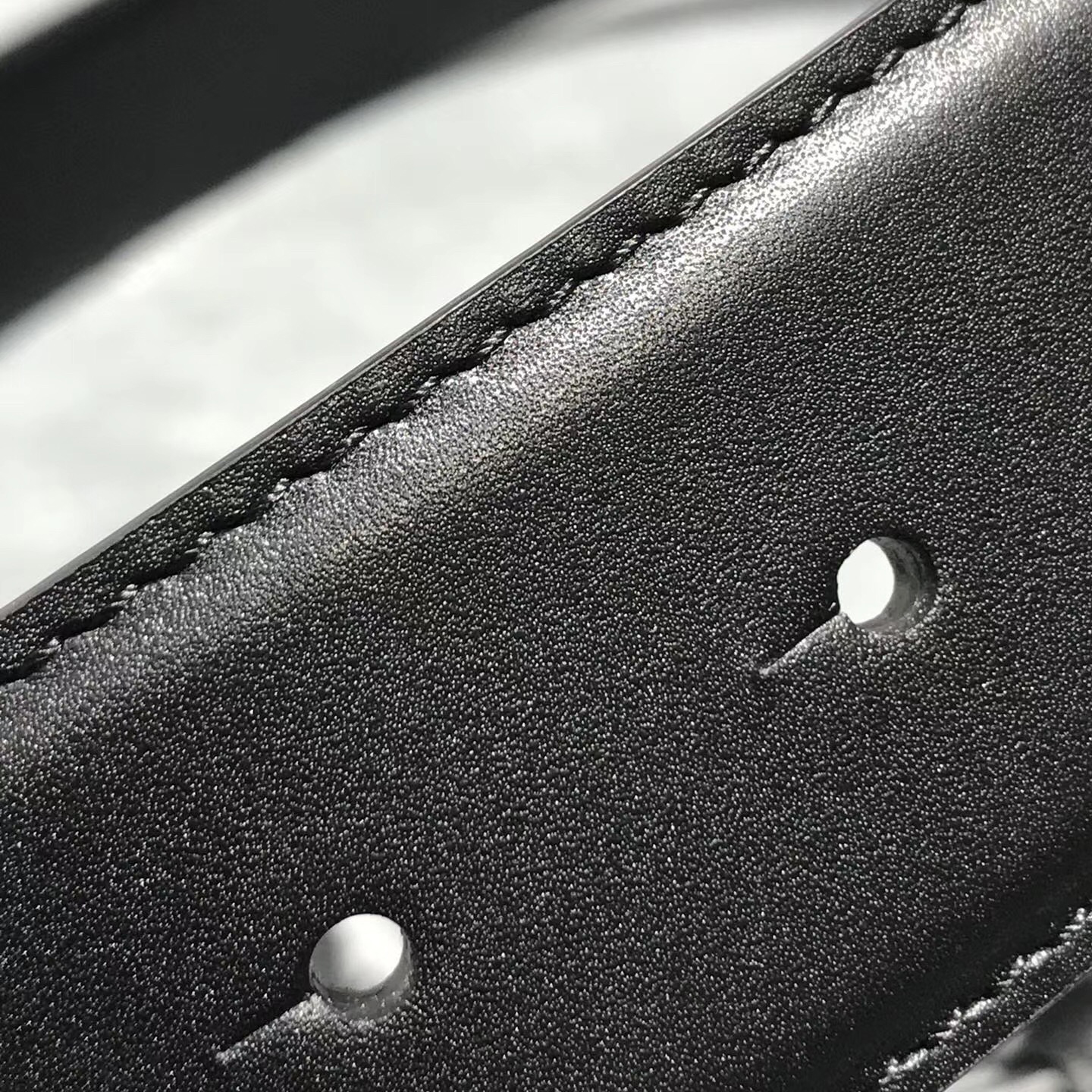 Versace Medusa Head Leather Belt - 