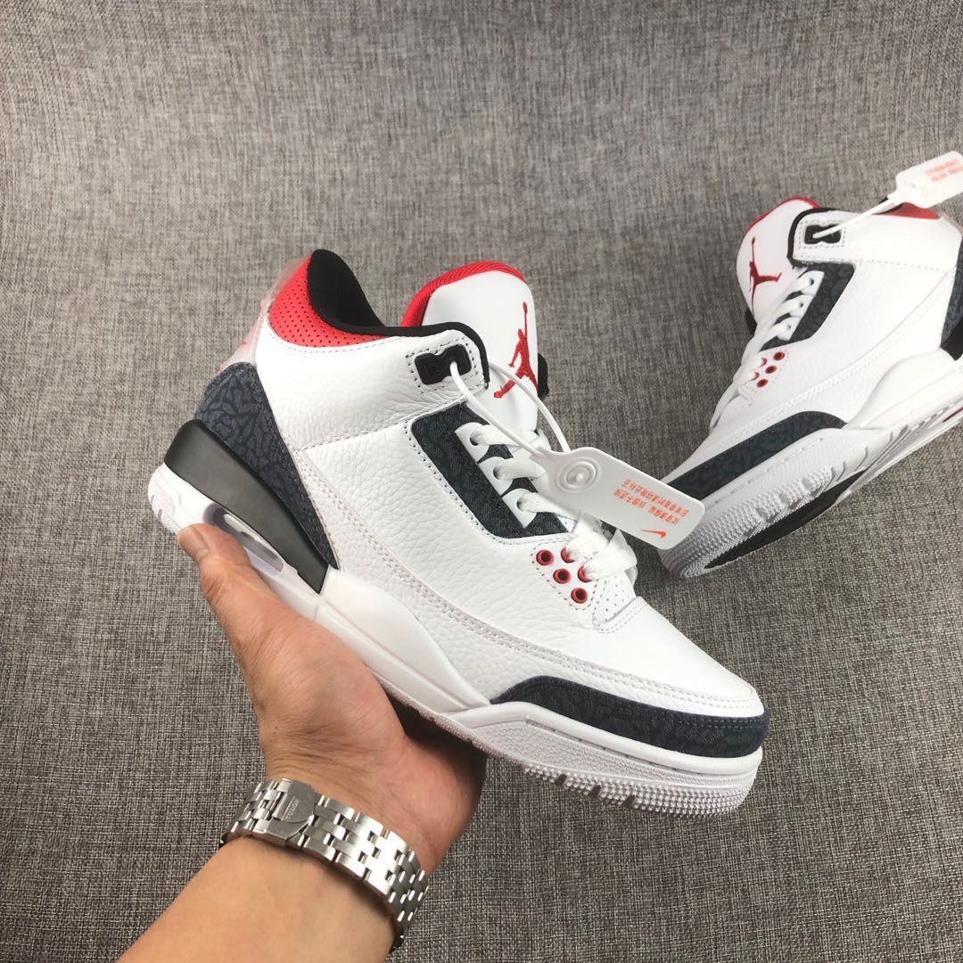Jordan AJ3 Retro Fire Red - 