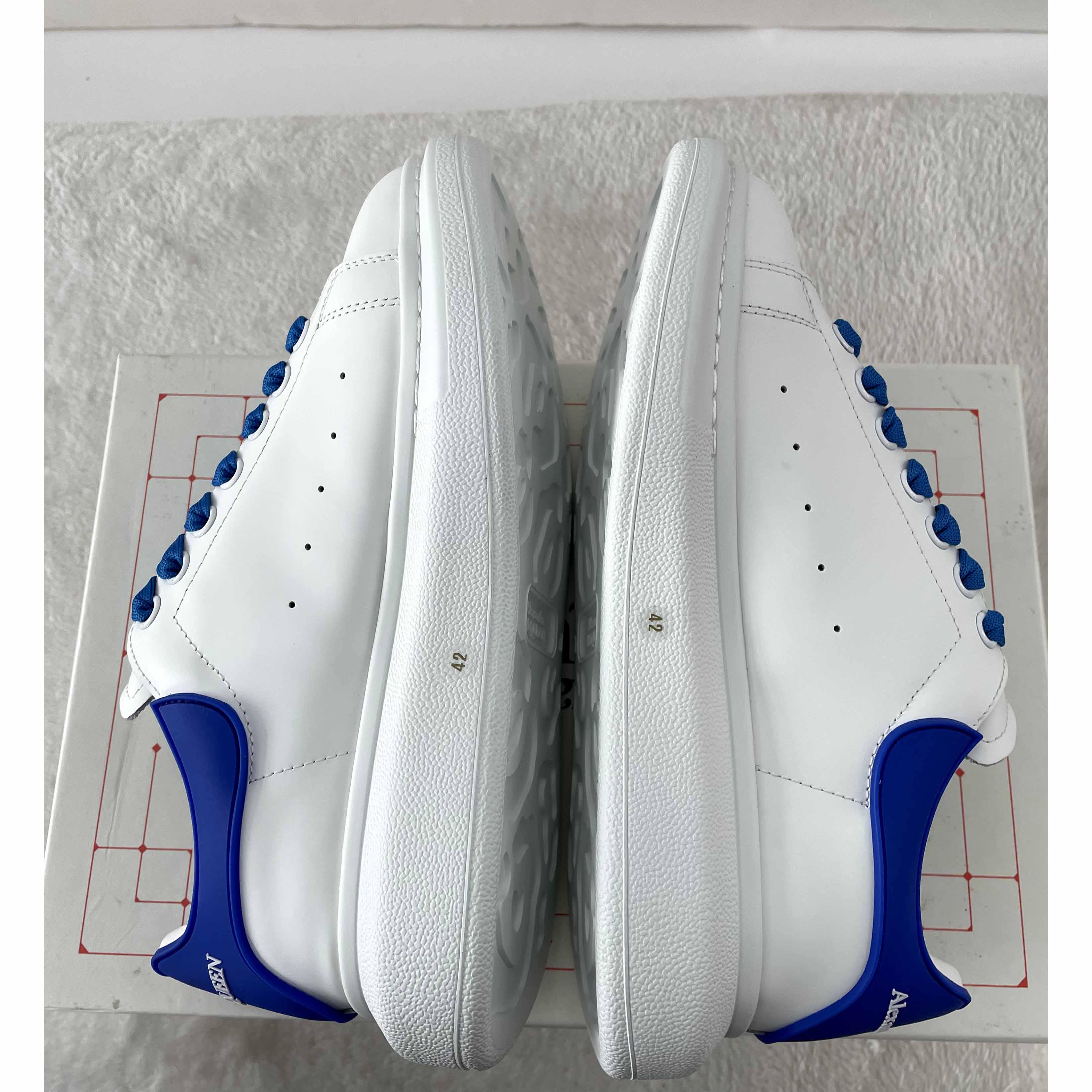 Alexander Mqueen Low-Top Air Platform Leather Sneakers    - 