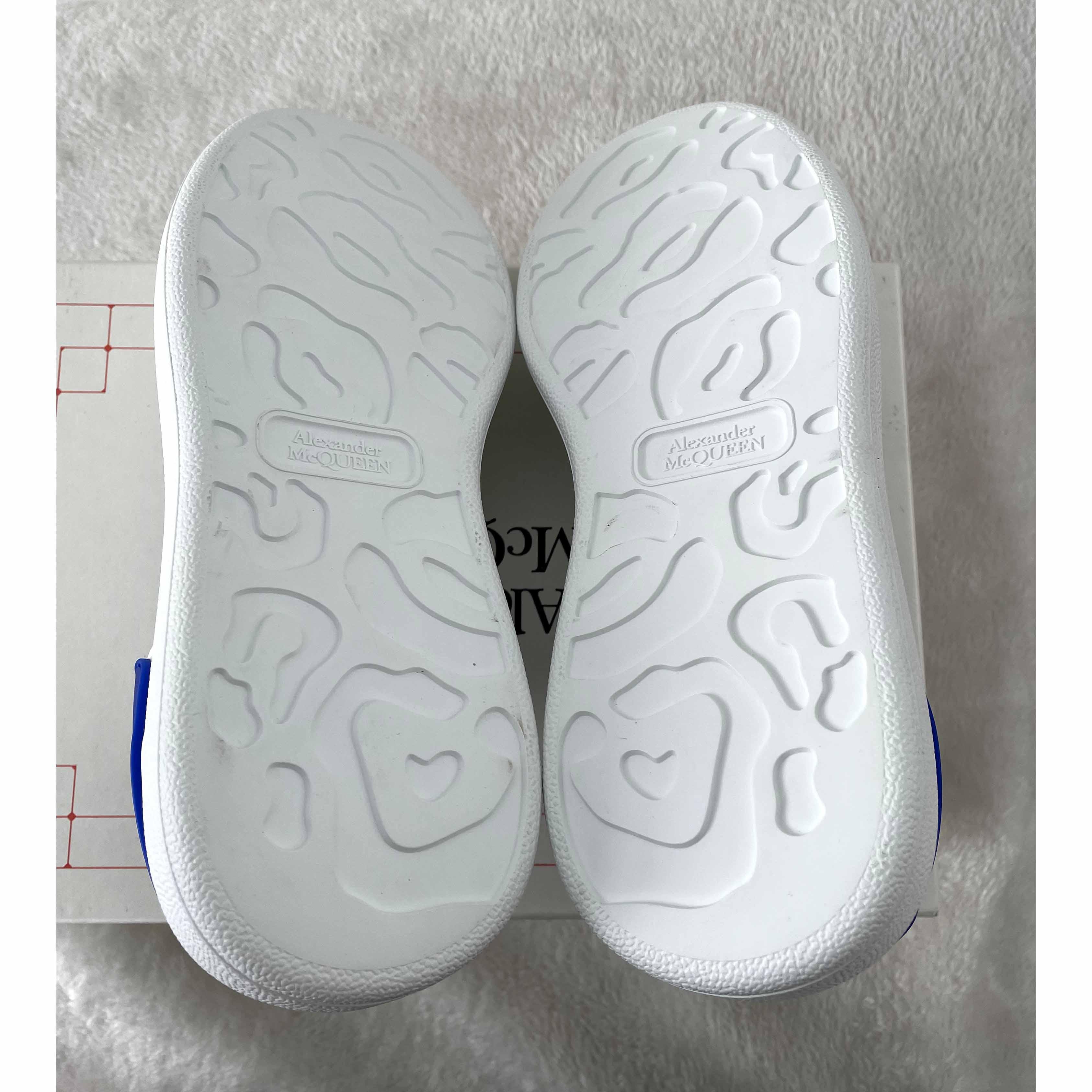 Alexander Mqueen Low-Top Air Platform Leather Sneakers    - 