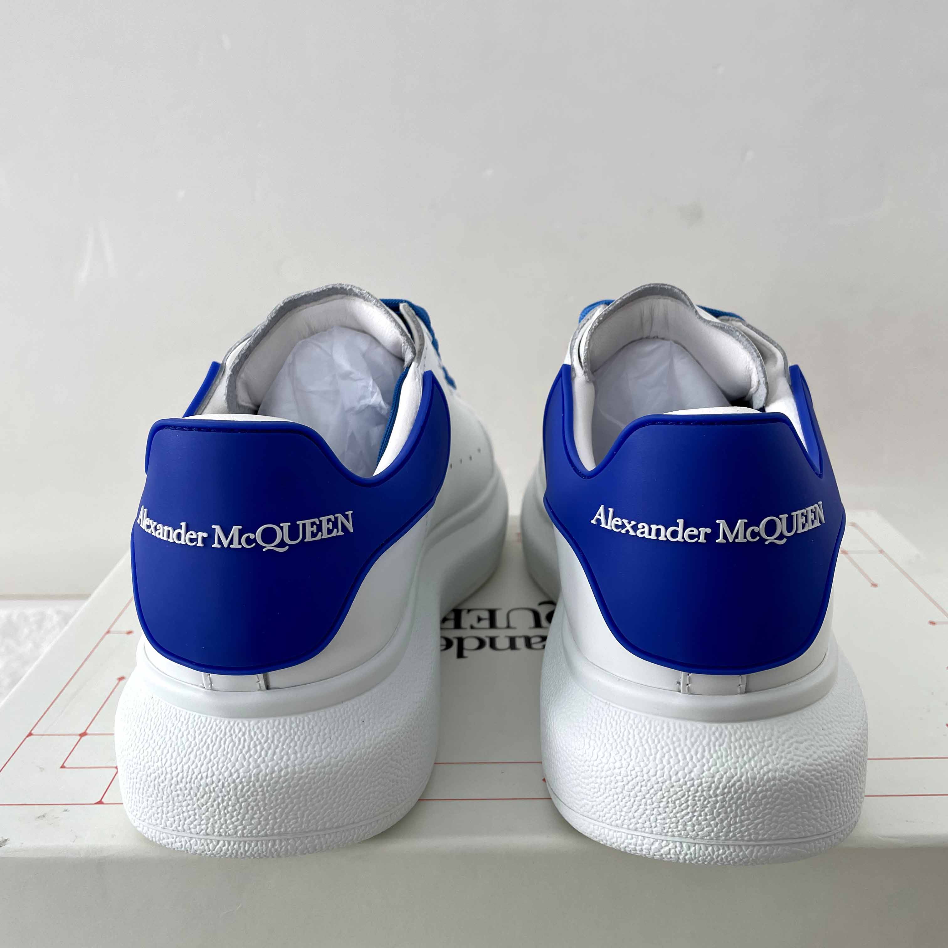 Alexander Mqueen Low-Top Air Platform Leather Sneakers    - 