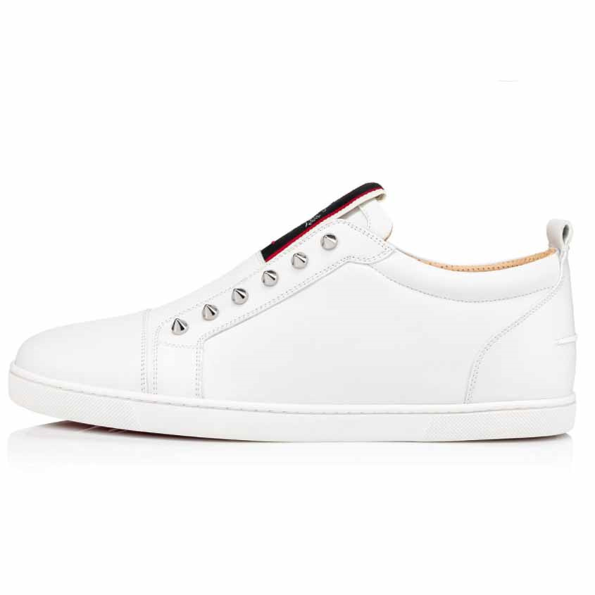 Christian Louboutin F.A.V Fiqeu A Vontade White Calf  - 