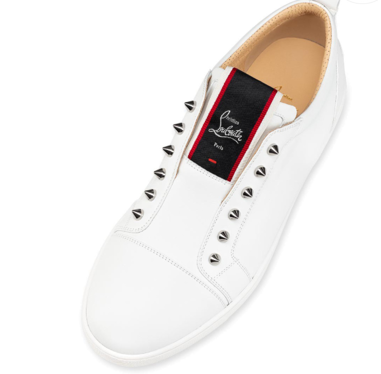 Christian Louboutin F.A.V Fiqeu A Vontade White Calf  - 
