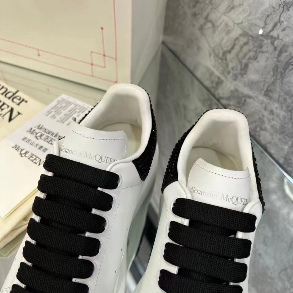 Alexander Mqueen Low-Top Air Platform Leather Sneakers    - 