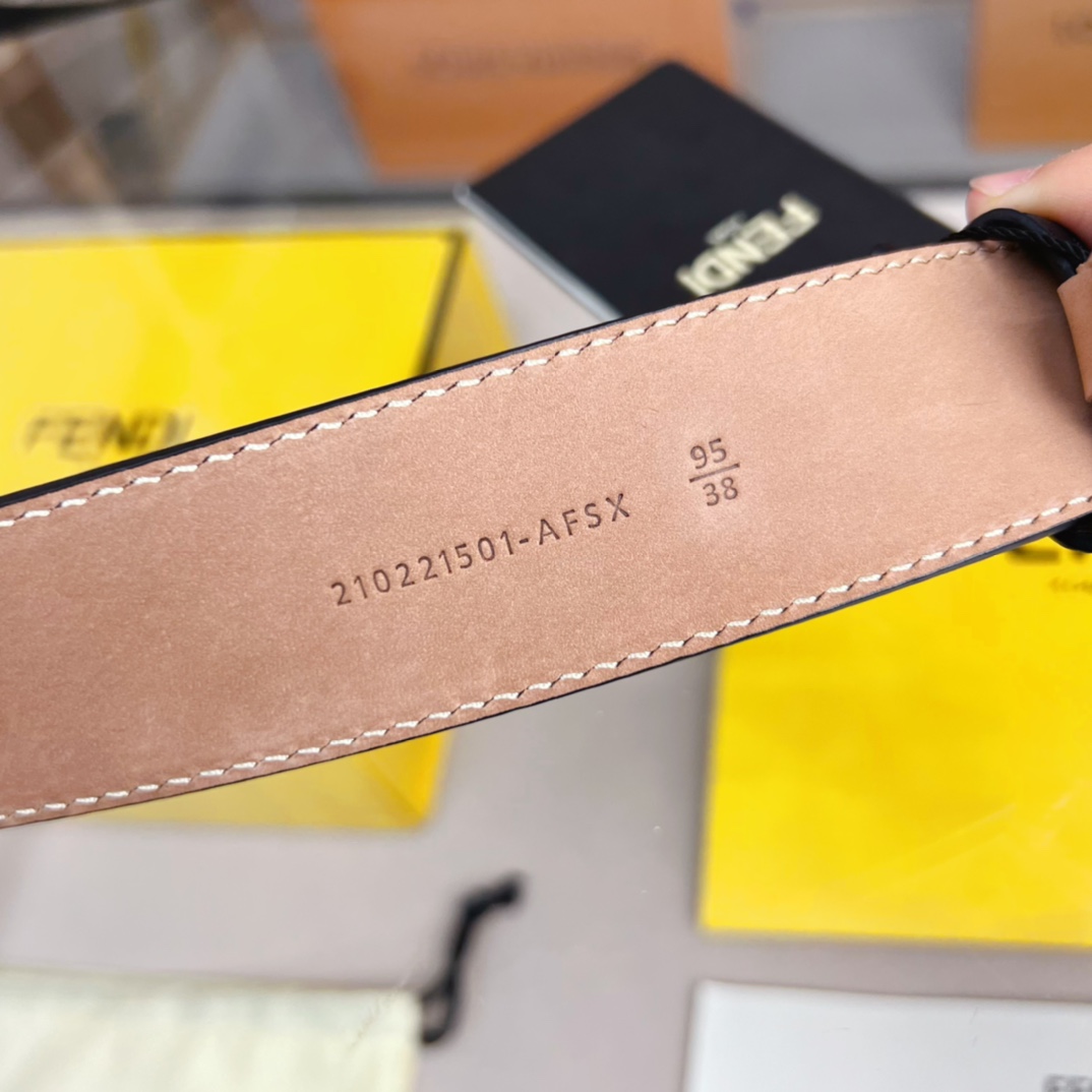 Fendi Leather Belt  - 