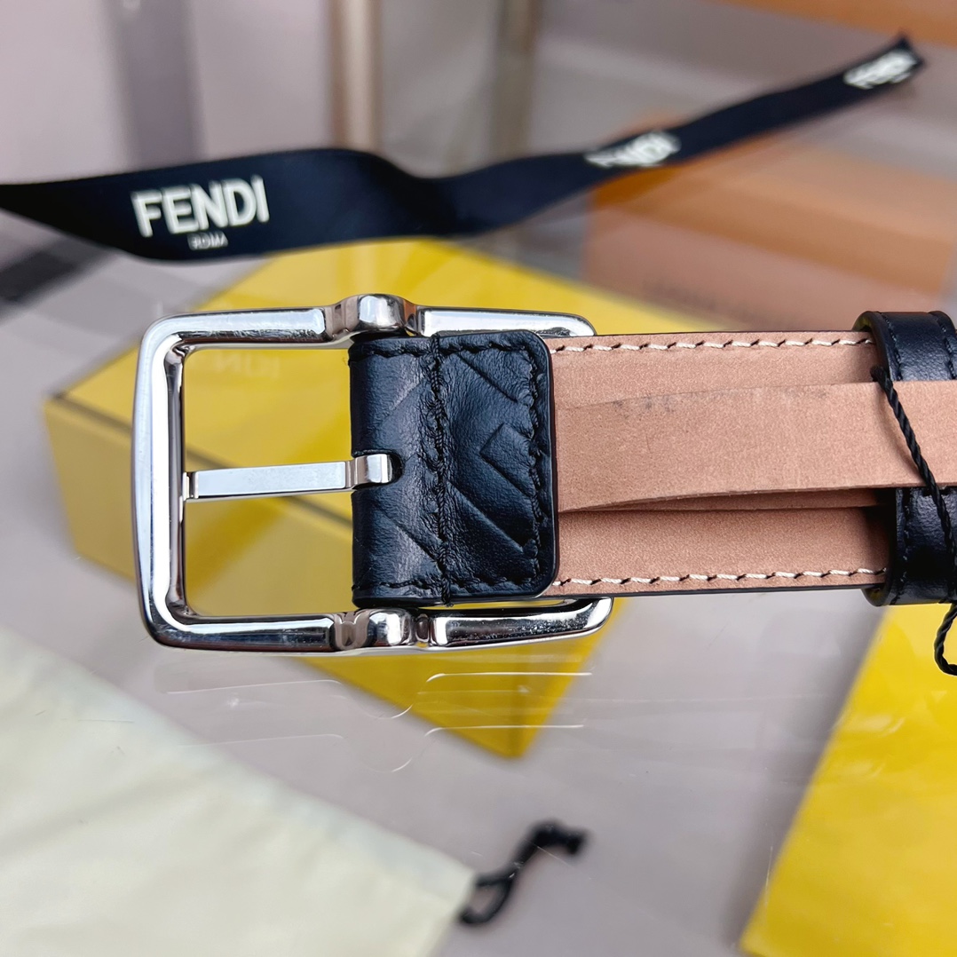 Fendi Leather Belt  - 