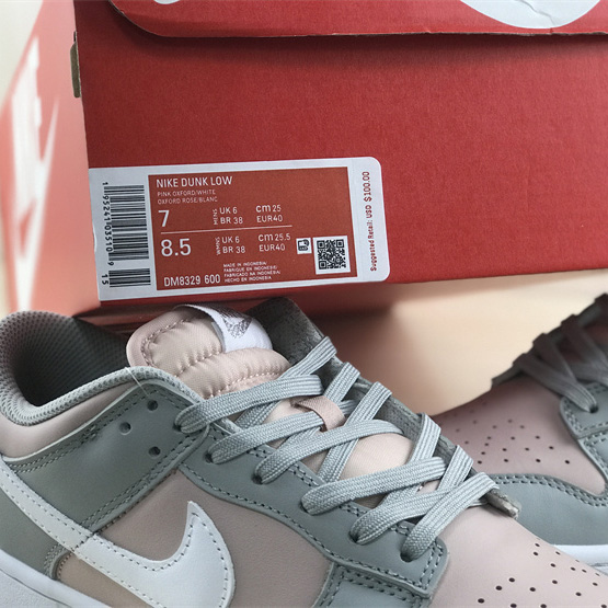 Nike Dunk Low “Pink / Grey” Sneakers     DM8329-600 - 