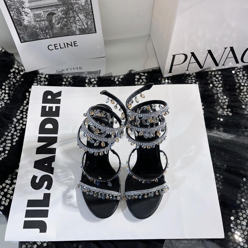 Rene Caovilla Stiletto Heel Sandals - 