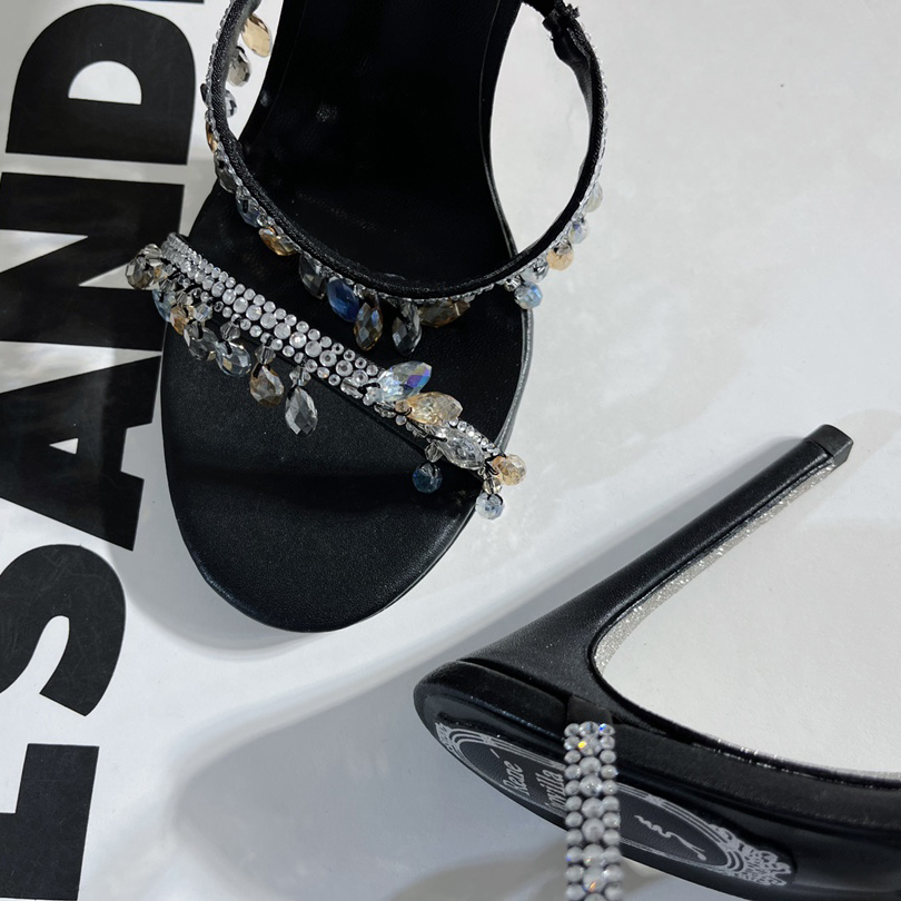 Rene Caovilla Stiletto Heel Sandals - 