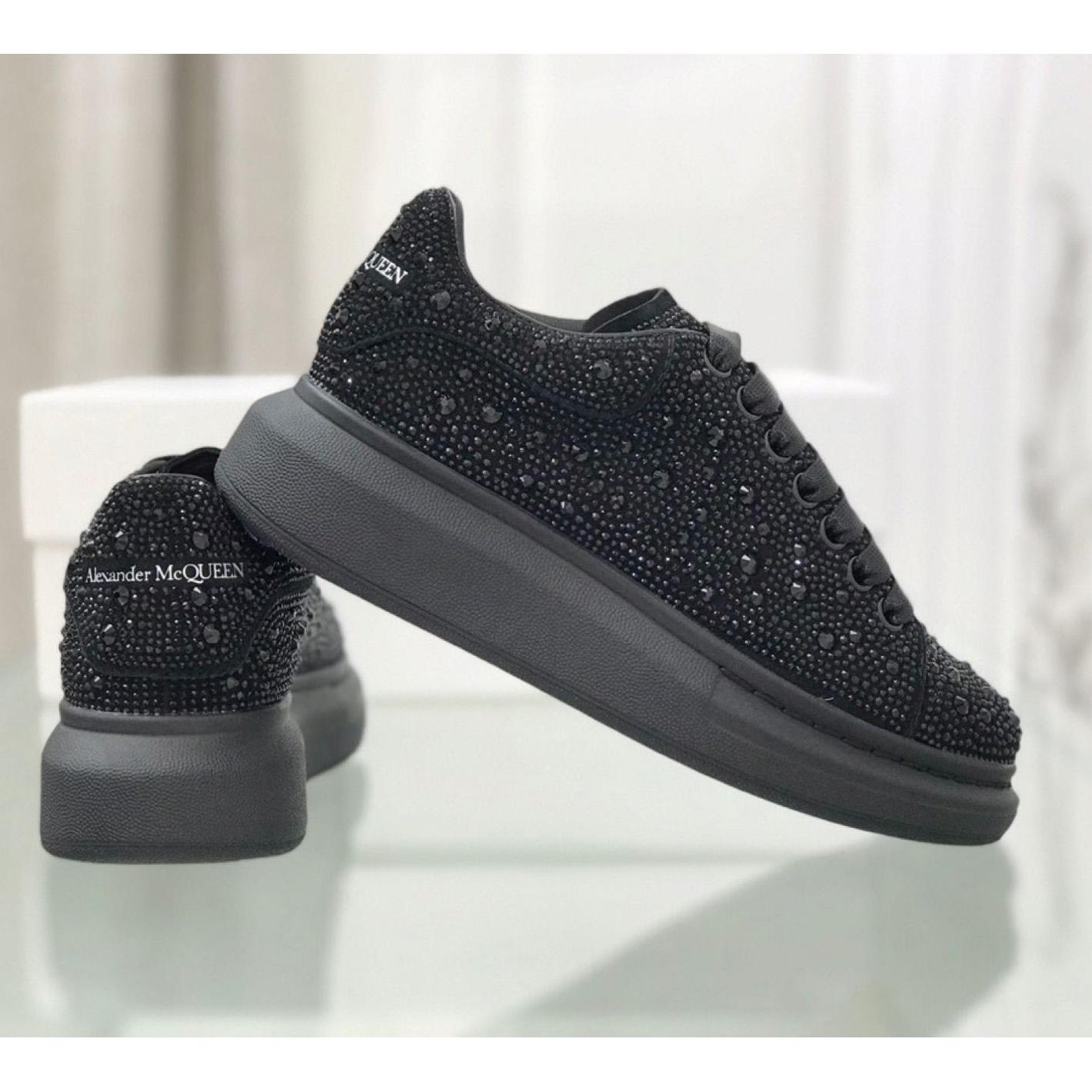 Alexander Mqueen Glitter Oversized Sneakers - 