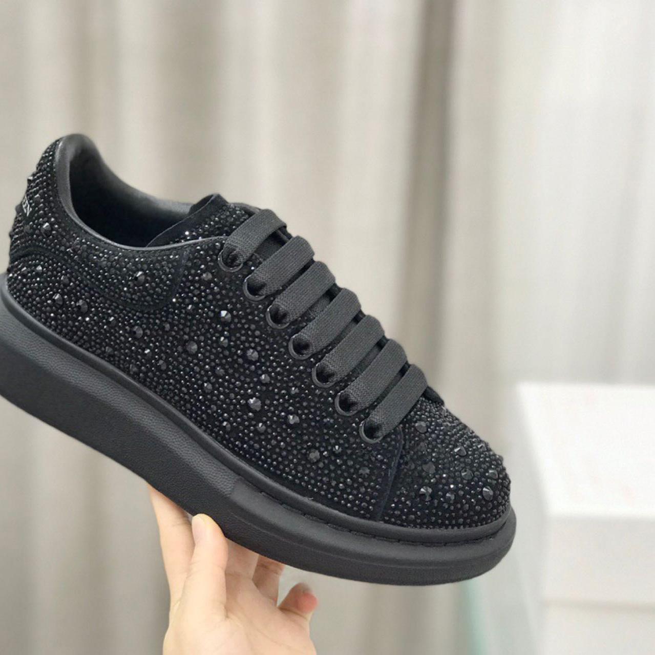Alexander Mqueen Glitter Oversized Sneakers - 