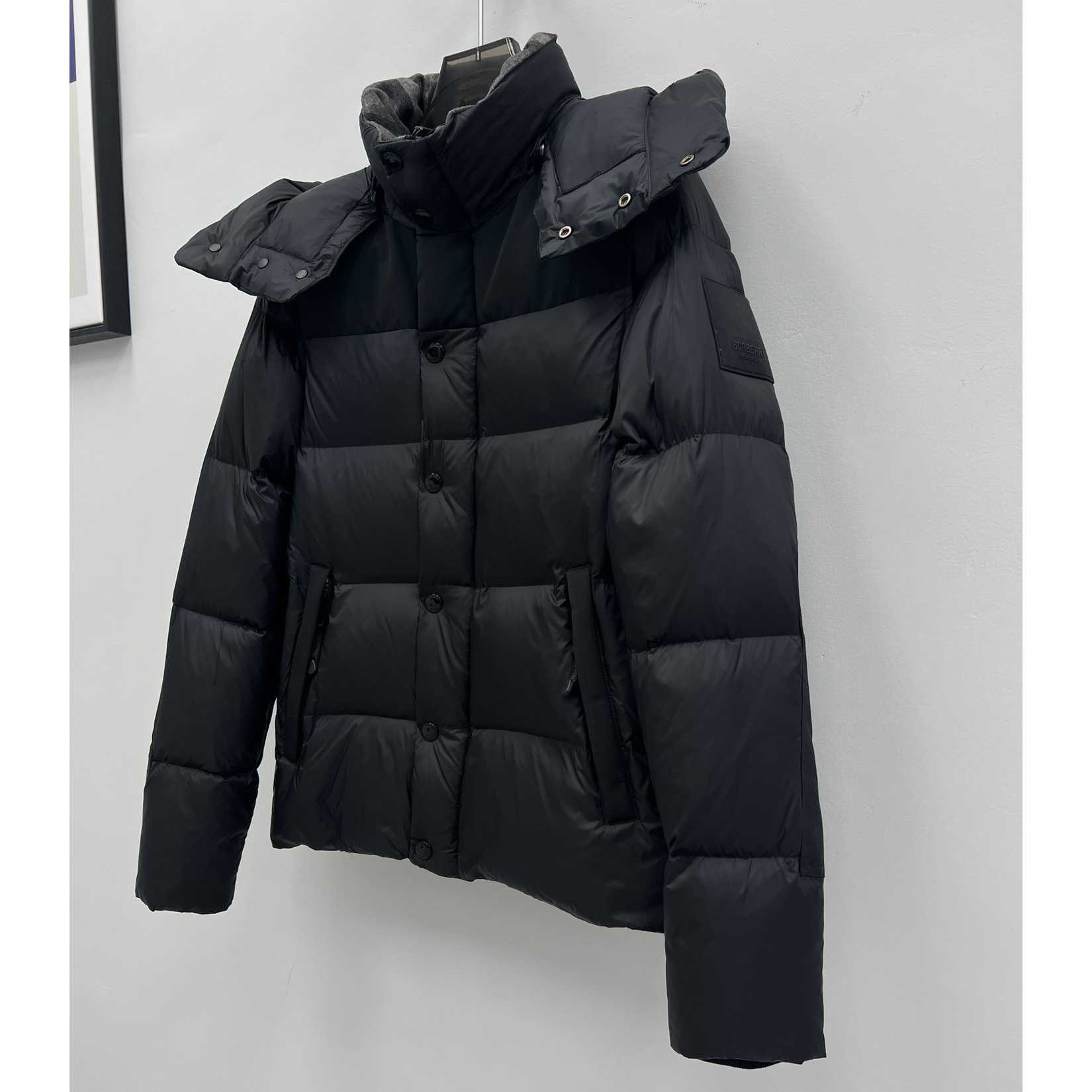 Burberry Detachable Sleeve Hooded Puffer Jacket - 