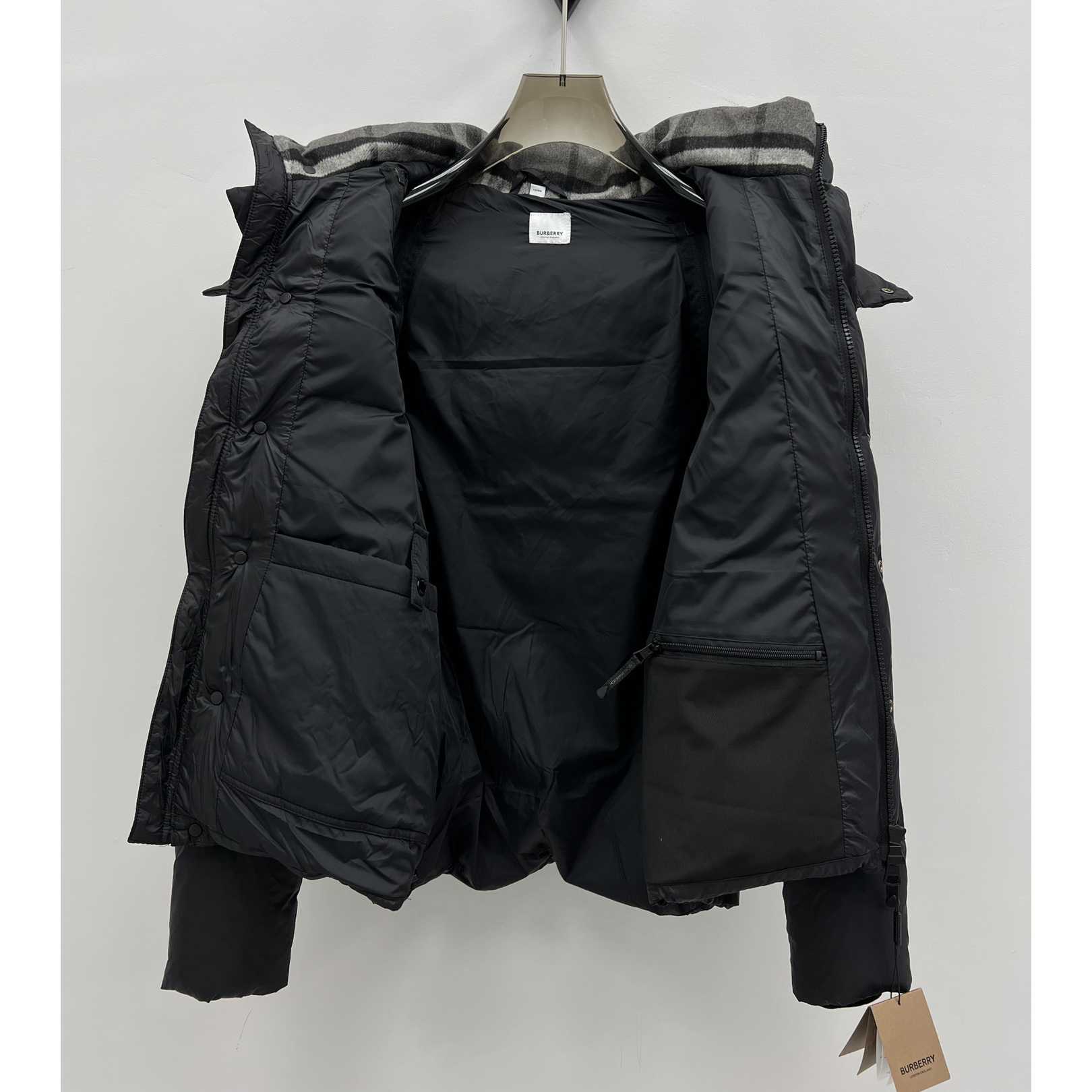 Burberry Detachable Sleeve Hooded Puffer Jacket - 