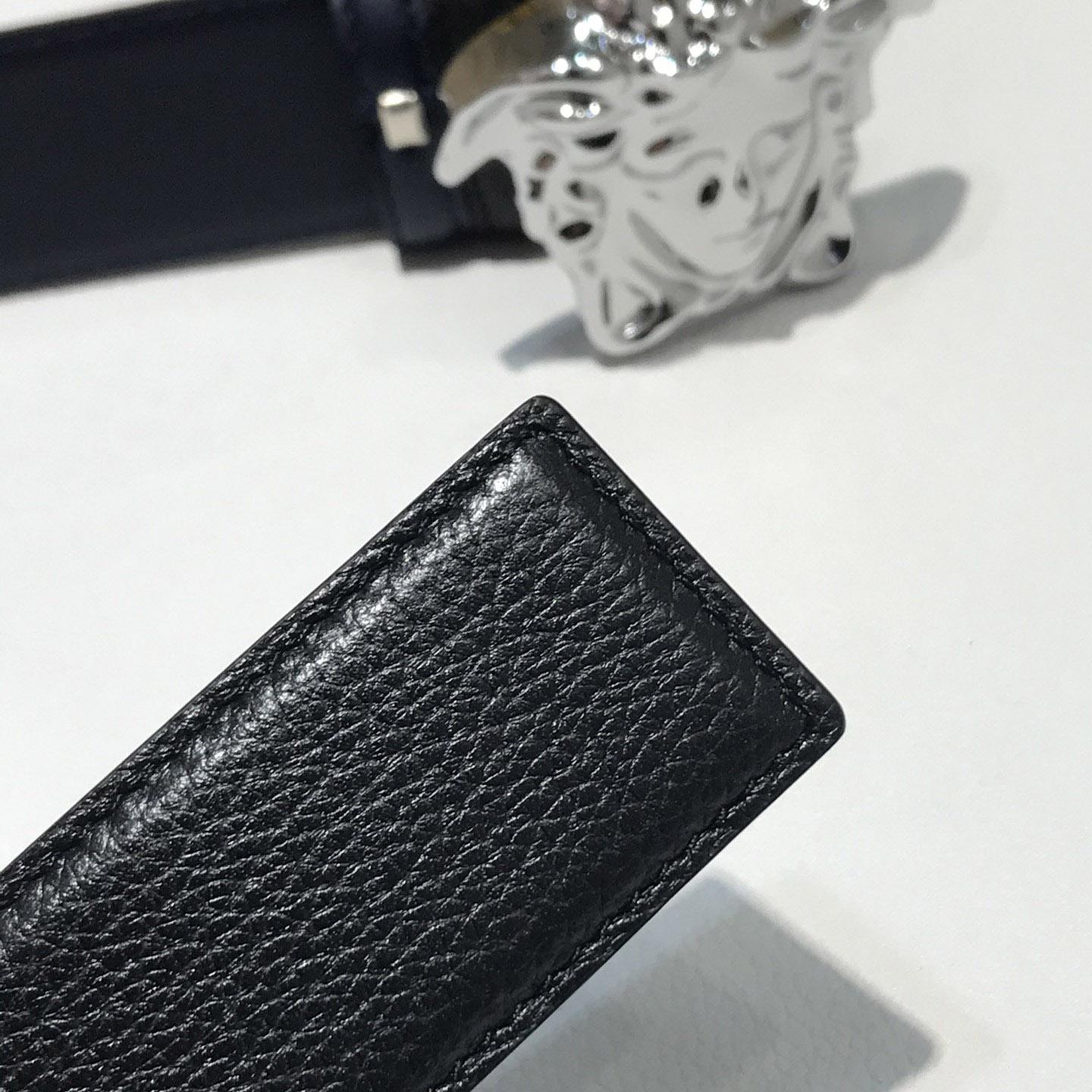 Versace Reversible Leather Belt  - 