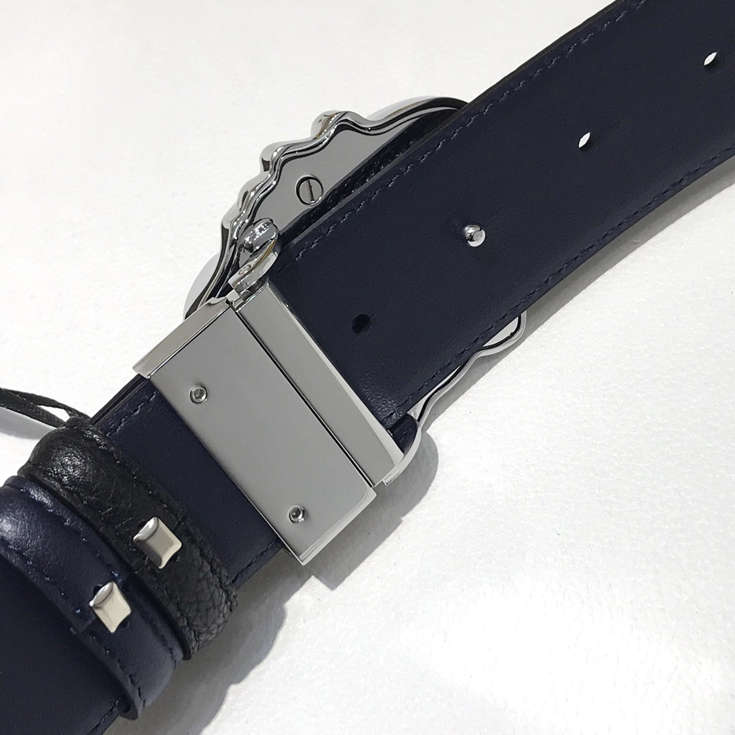 Versace Reversible Leather Belt  - 