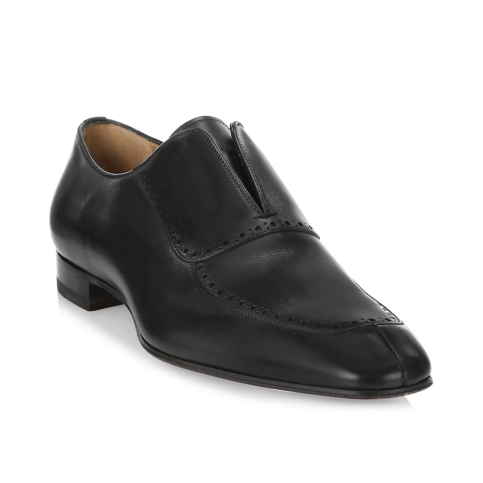 Christian Louboutin Lafitte Leather Loafers - 