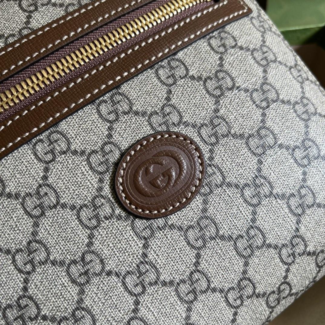 Gucci GG Supreme Messenger Bag(21-23.5-4.5cm)   - 