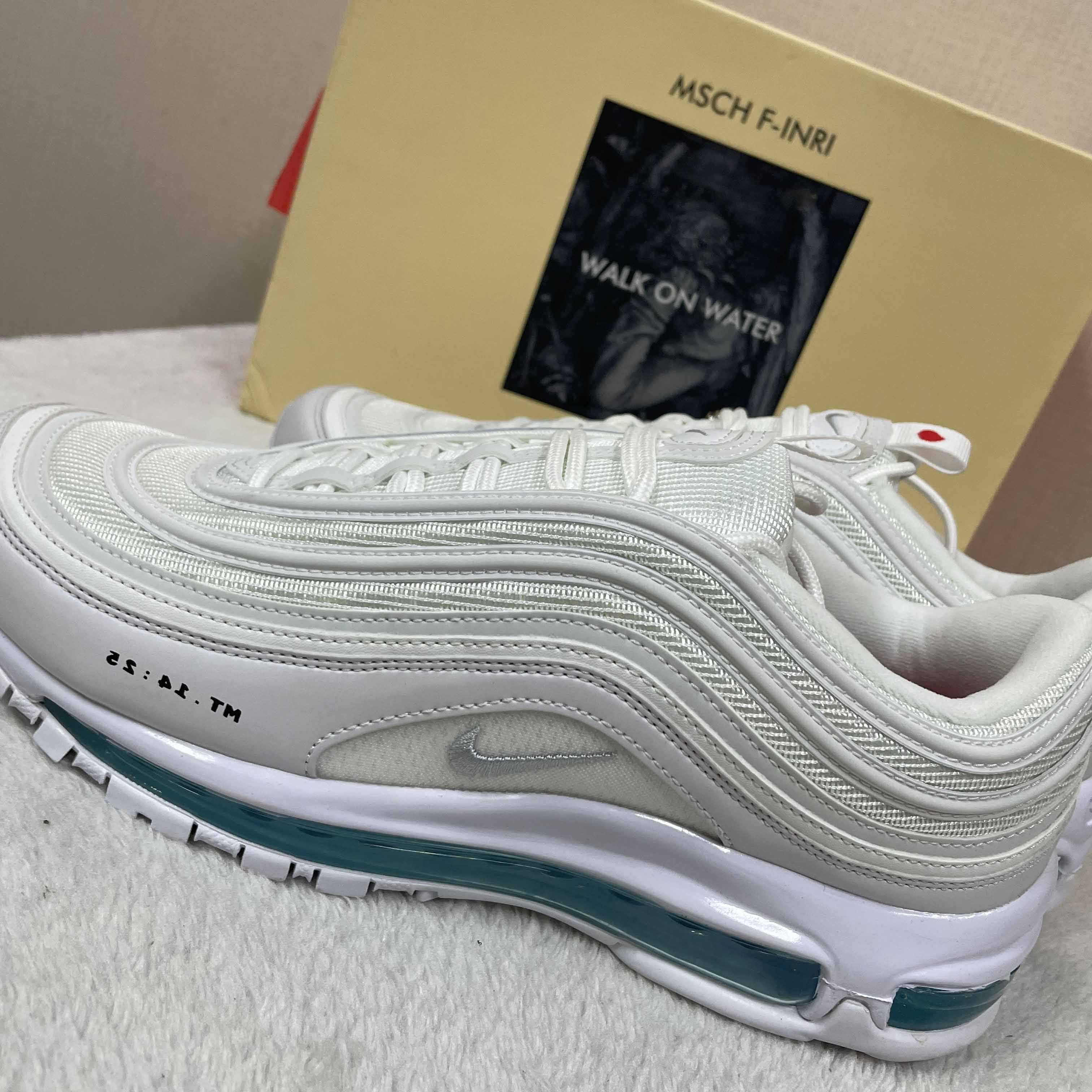 NK Air Max 97 MSCHF x INRI Jesus ShoesSneakers      921826-101 - DesignerGu