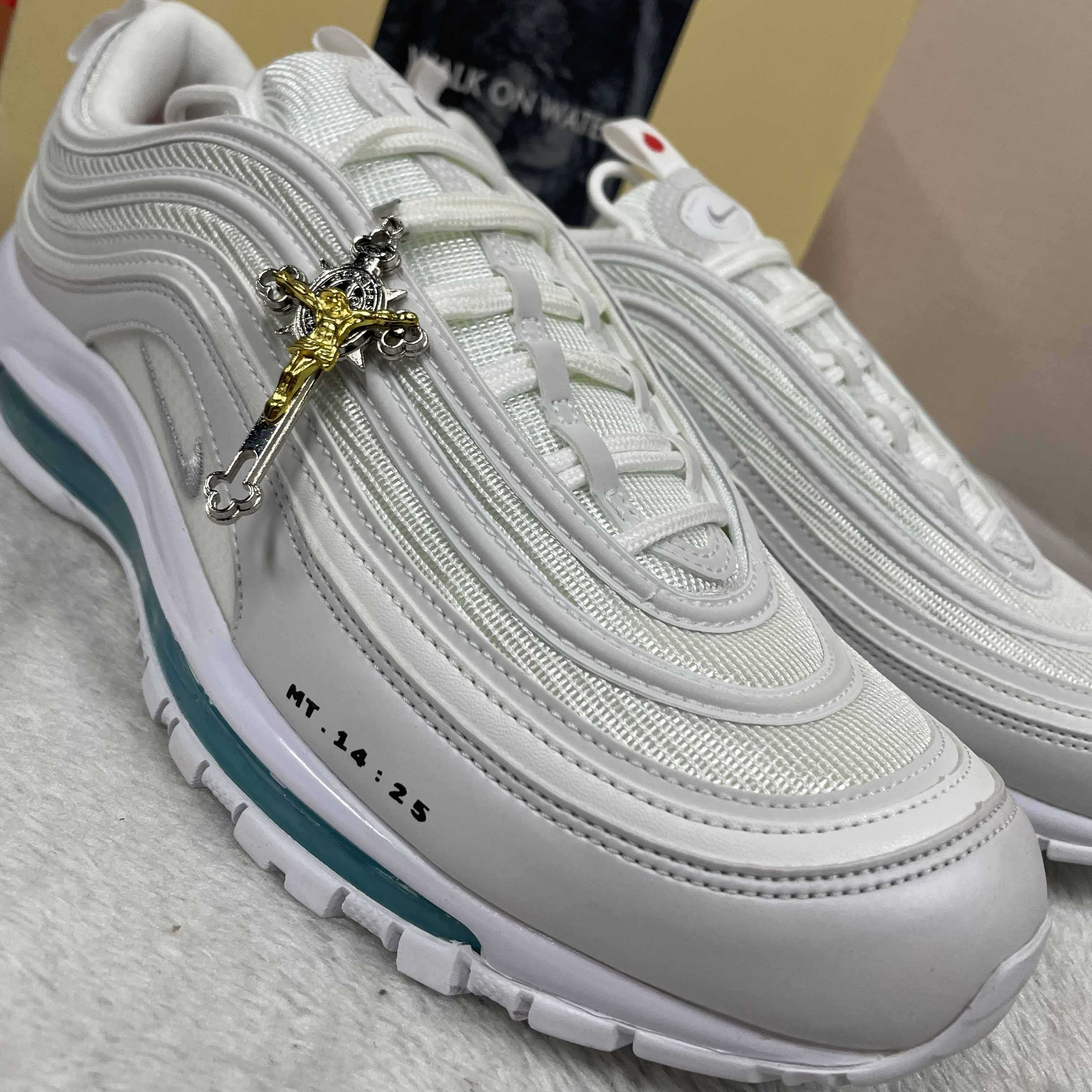 NK Air Max 97 MSCHF x INRI Jesus ShoesSneakers      921826-101 - DesignerGu