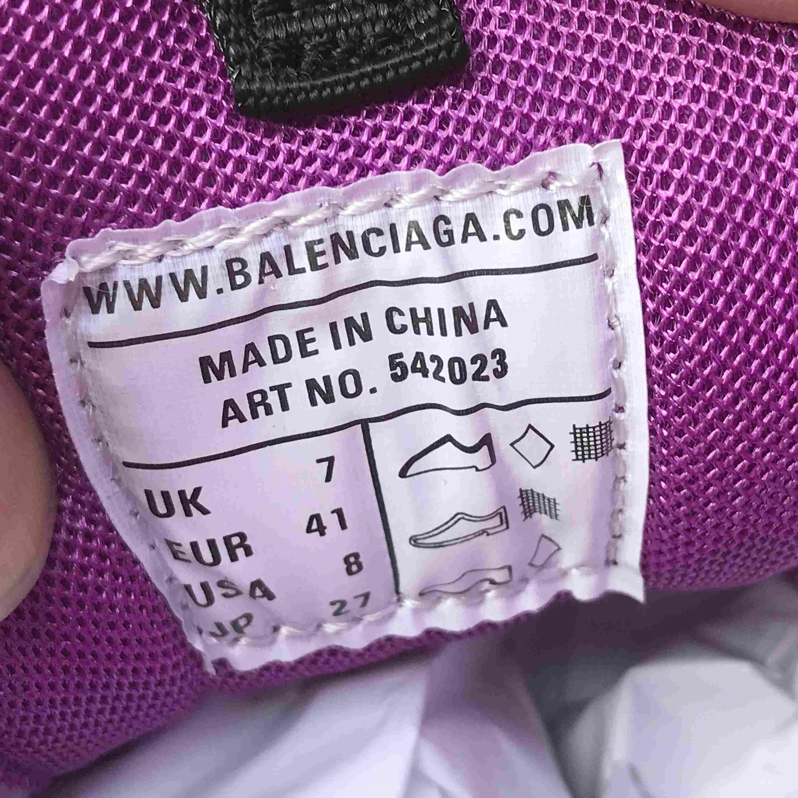 Balenciaga Track Sneaker In Silver - 