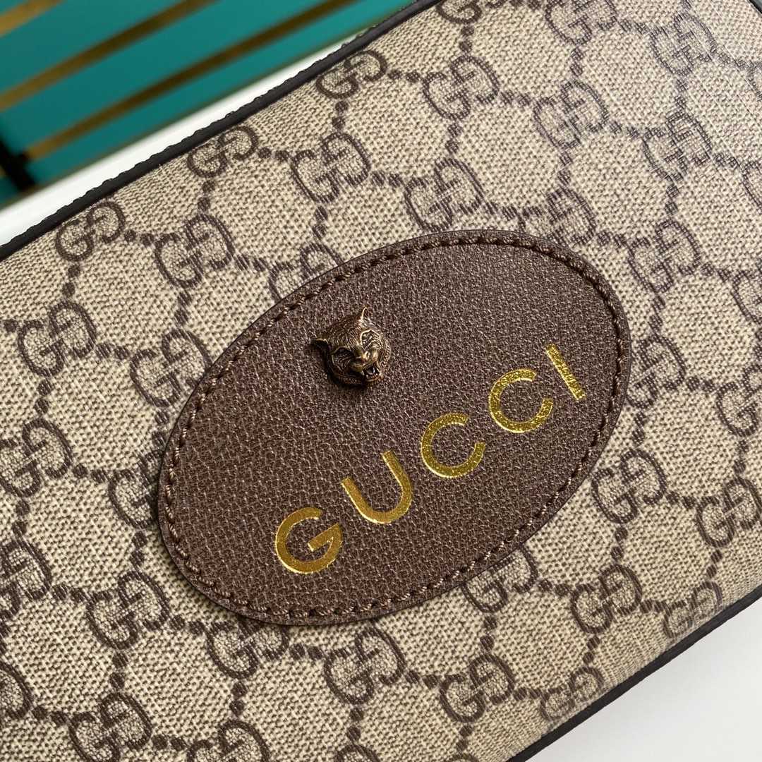 Gucci Neo Vintage GG Supreme Messenger Bag(24-15-7.6cm)   - DesignerGu