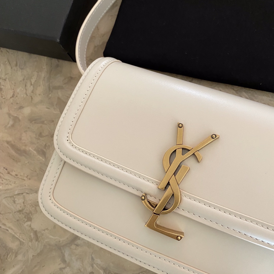 Saint Laurent Solferino Small Satchel In Box Saint Laurent Leather(19-13-5cm) - DesignerGu